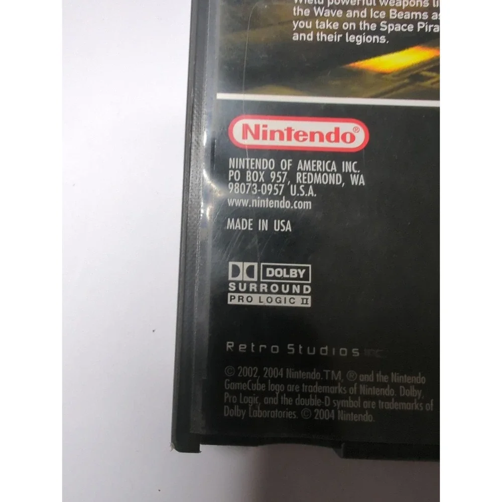 Metroid Prime (Nintendo GameCube, 2004) No Bonus Disc